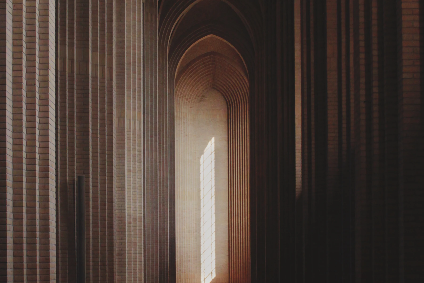 Warm interior passage lined with mineral surfaces