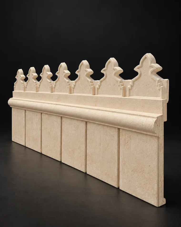 Marmo Crest Parapet — MarmoFiber special design feature