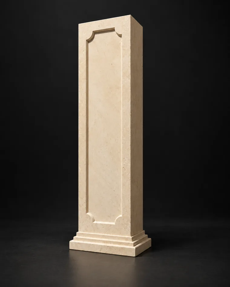 Marmo Pilaster — MarmoFiber special design feature