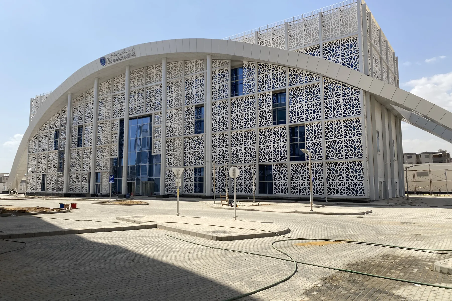 Suez Hospital — MarmoFiber architectural surfaces